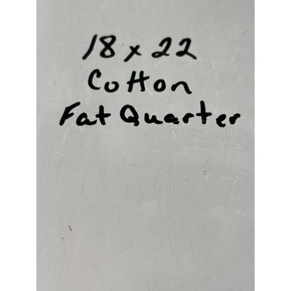 Blue Polka Dot Cotton Fat Quarter 18" x 22" Quilting Craft Fabric Piece - Picture 4 of 4